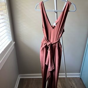 LIKE NEW XXL Pink Wide leg jumpsuit